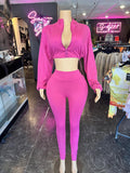 Fushia Jogging Set