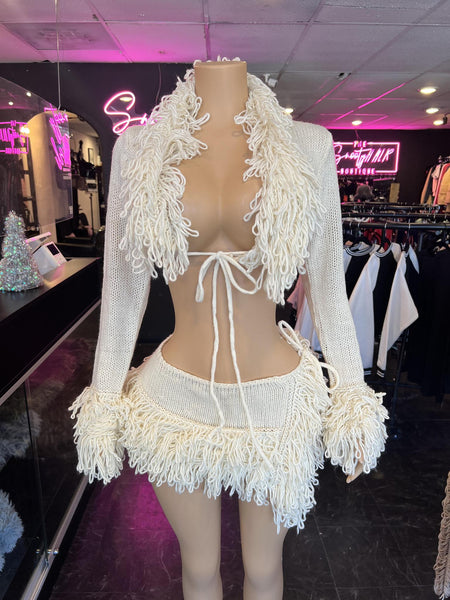 Ivory Allure Tassel Set (PRE ORDER)