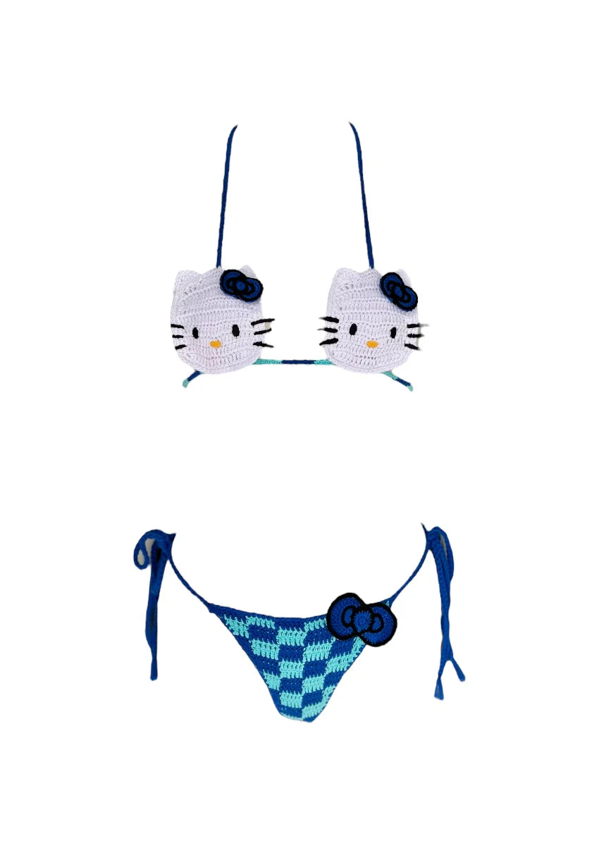 Hello kitty swimming fashion costume