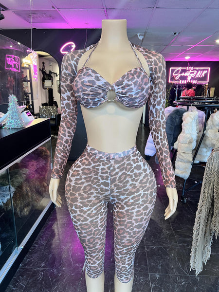 Big Mama Leopard Set